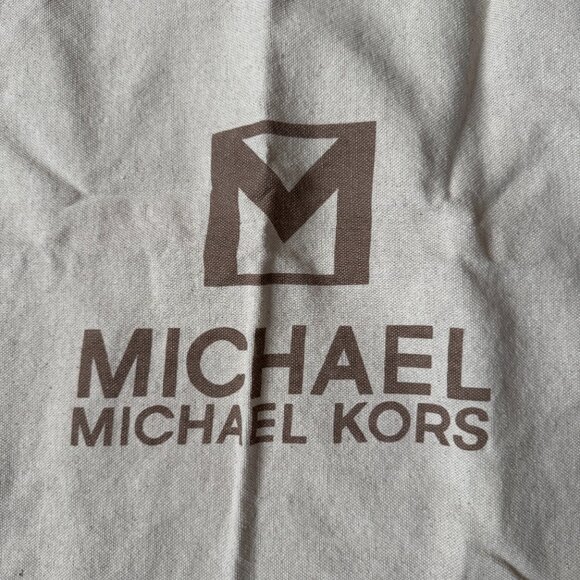 Michael Michael Kors Drawstring Logo Dust Bag 17" Square - Picture 2 of 4